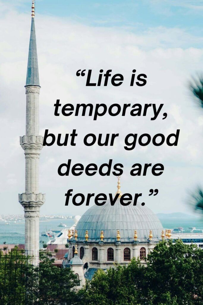 good deeds quotes islam